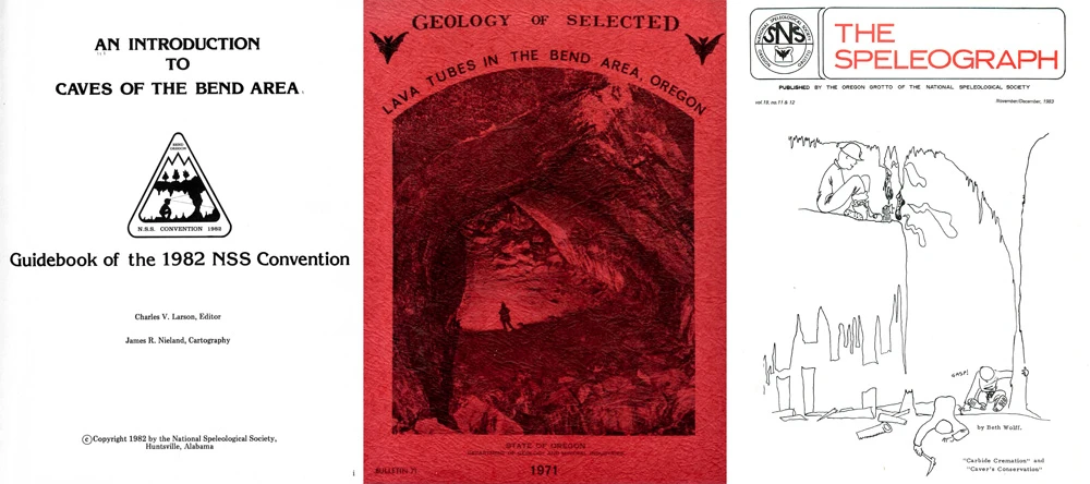 Publications documenting the caves of the Bend area